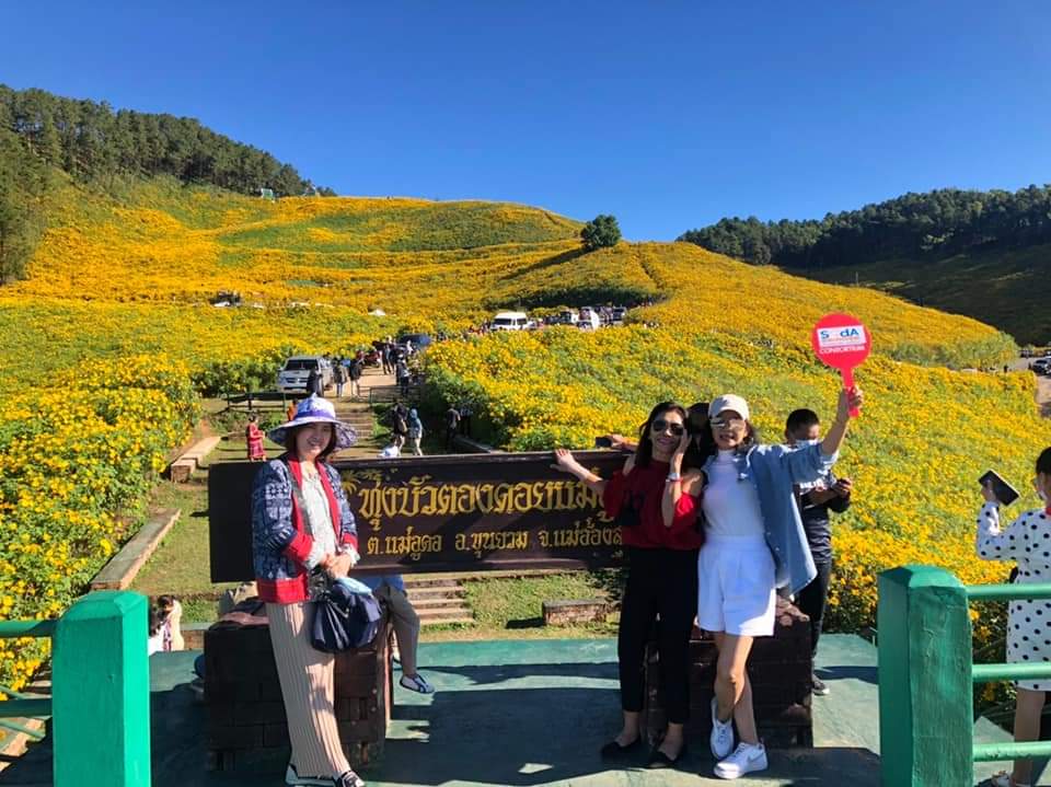 ทุ่งบัวตอง ดอยแม่อูคอ จ.แม่ฮ่องสอน, Soda Tour โซดาทัวร์,