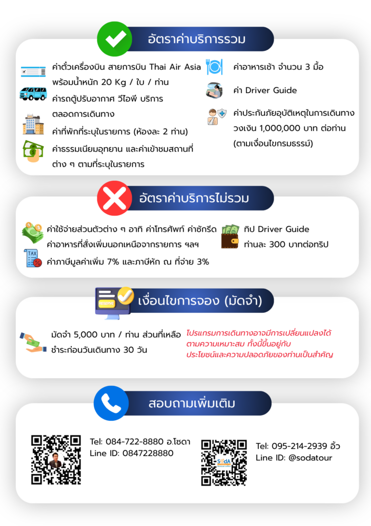 เชียงใหม่ 3 วัน 2 คืน, Soda Tour โซดาทัวร์, เชียงใหม่